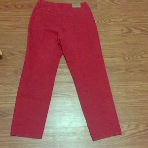 Red Ralph Lauren jeans